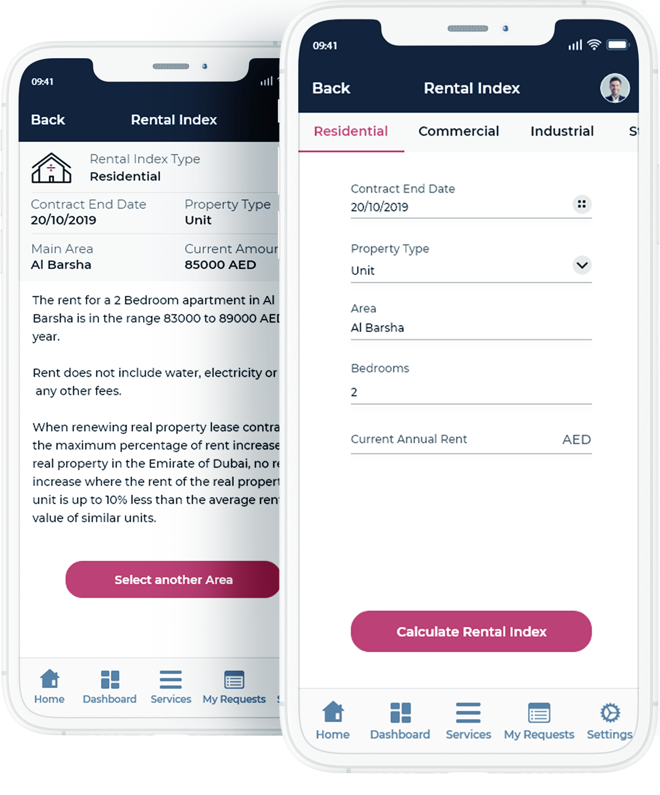 Dubai REST Application